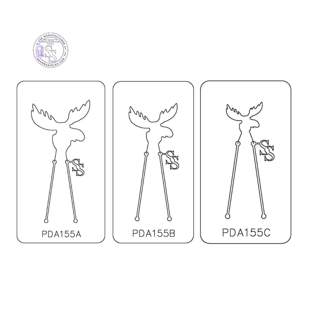 PANCAKE DIE PDA155 MOOSE HEAD